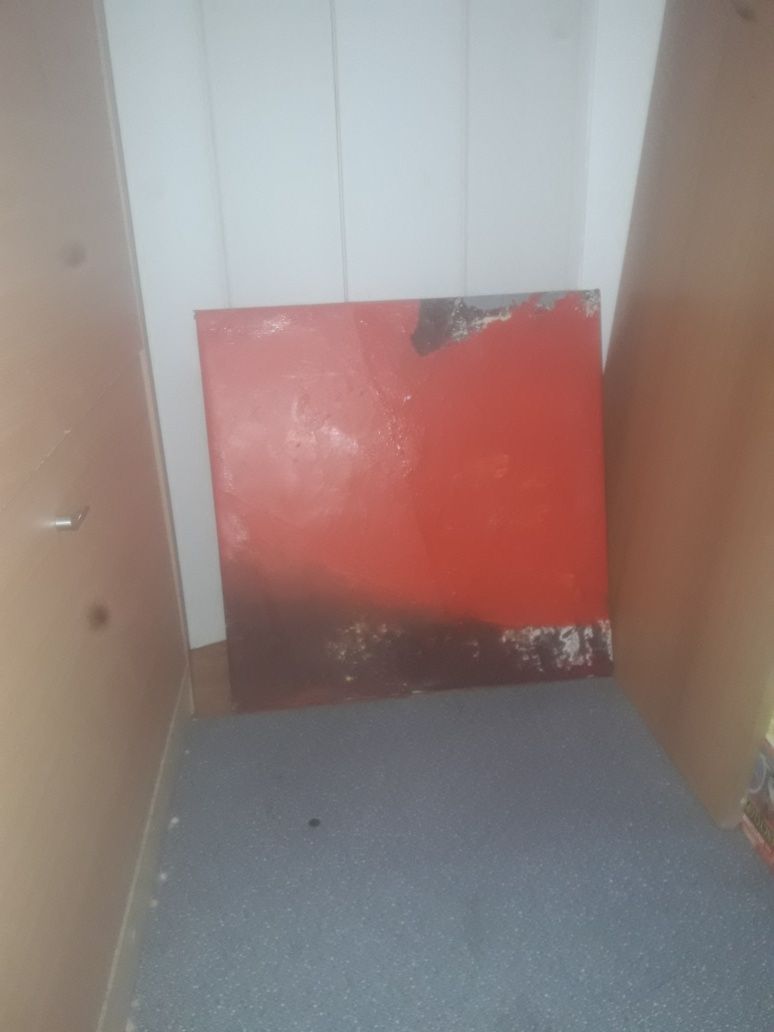 Vende se Quadro  vermelho