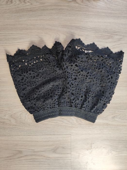Spodenki koronka czarne M