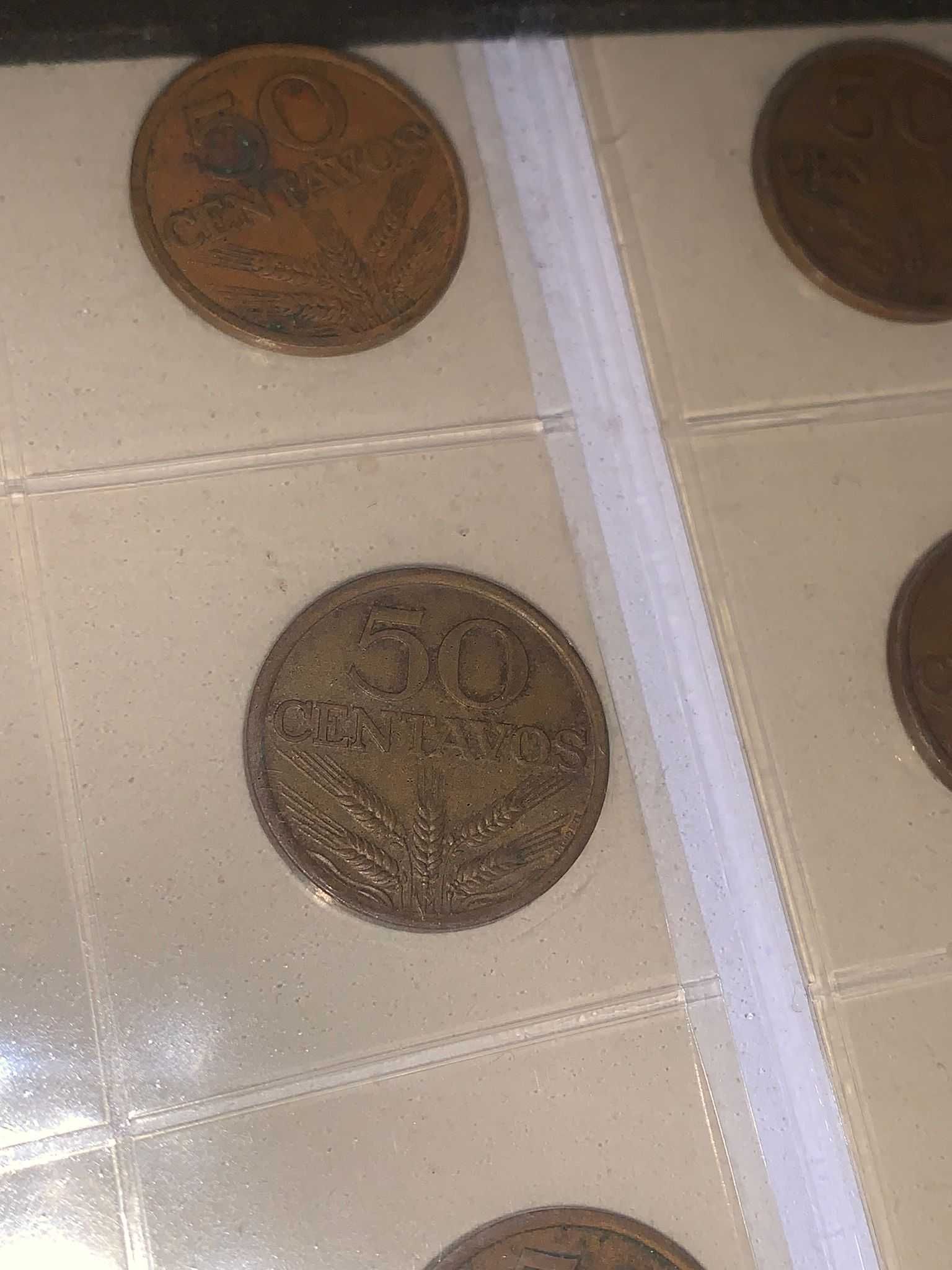 Moedas 50 Centavos (Vários Anos)