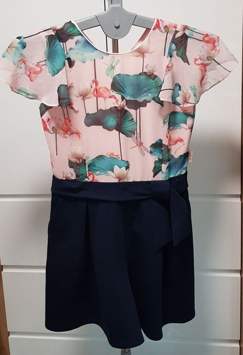 Ted Baker Oryginalny Kombinezon Szorty Dziewczęce 14 lat 164cm
