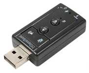 Karta dźwiękowa PC laptop muzyczna USB 7.1 * Video-Play Wejherowo