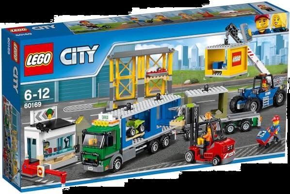 Lego 60169 terminal towarowy - NAJTANIEJ, wysyłka GRATIS