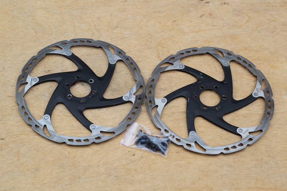 Ротора Shimano DEORE/Saint XT SM-RT76-L, 203мм (Пара)