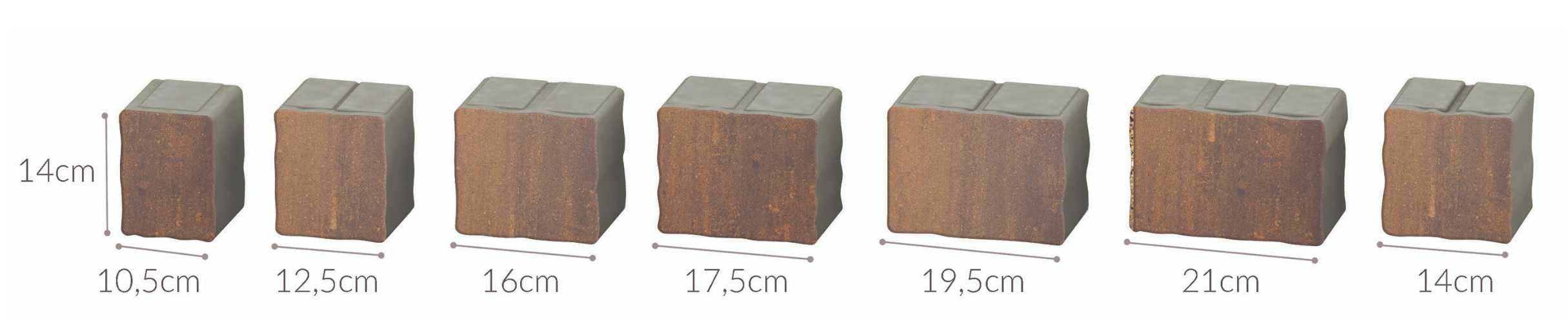 Kostka brukowa Bergamo 6 cm Kolor Zima JADAR 59,50zł/brutto Kwiecień