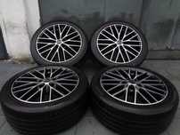 Felgi BORBET BS 17 cali 5x112 VW Audi Seat Skoda Mercedes BMW + opony