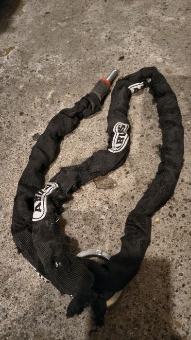 Łańcuch abus do zapięcia na kłódkę 130 cm