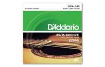 Струны для акустической гитары D'Addario EZ890 Bronze 85/15
