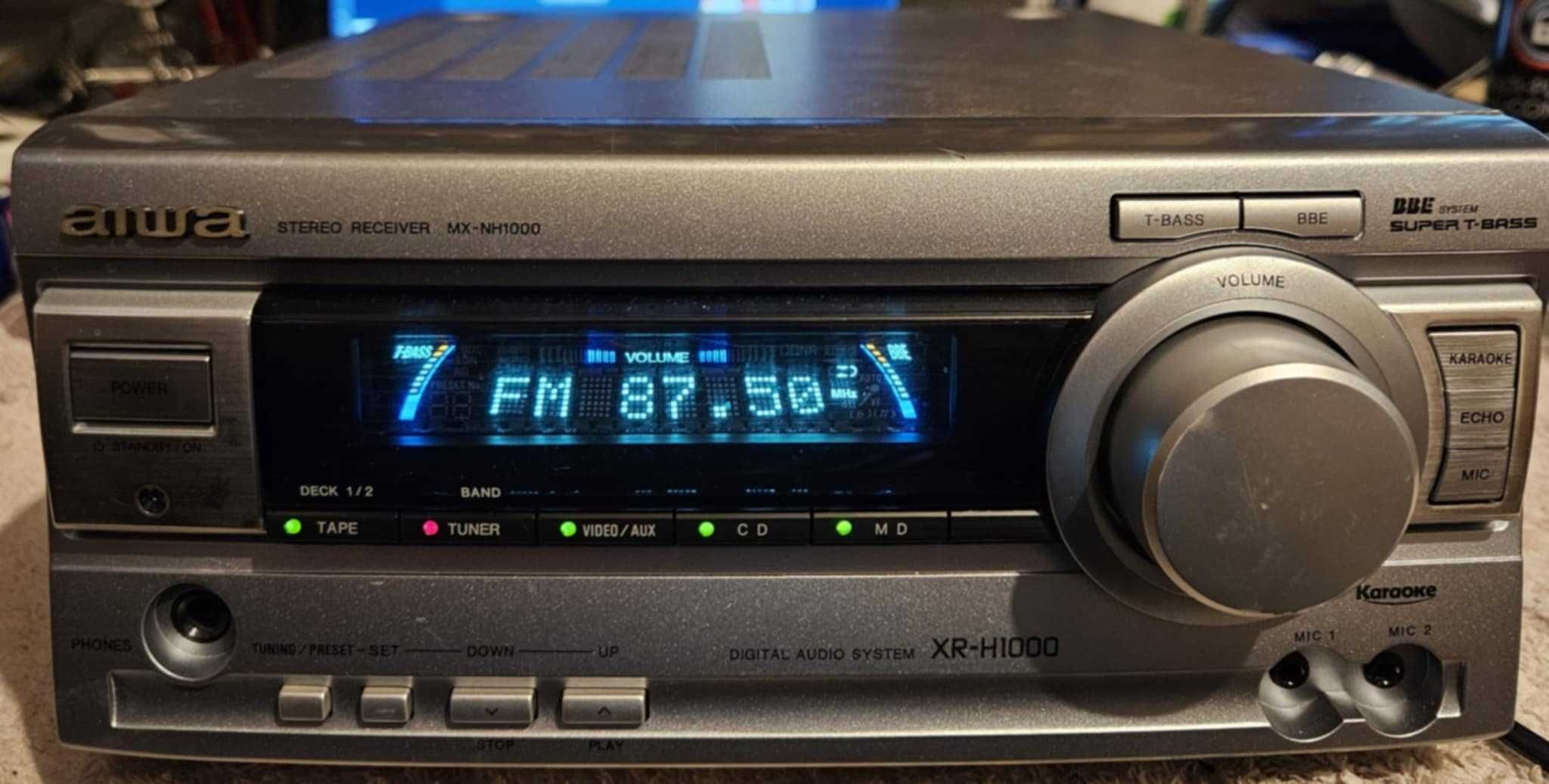Amplituner AIWA MX-NH1000 z pilotem