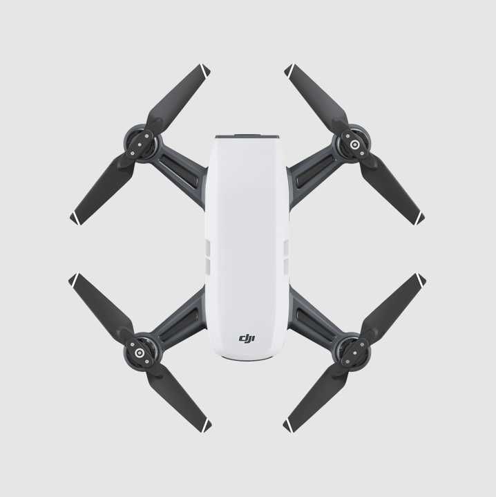 Biały Dron DJI Spark + Torba z akcesoriami