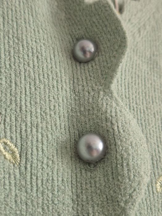 Кардиган зелений