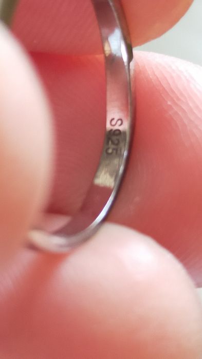 Vendo anel prata S925 prata e diamante moissanite