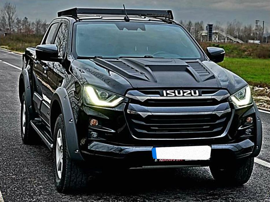 Bagażnik dachowy pickup 4x4 poprzeczki Isuzu D-Max 2020-