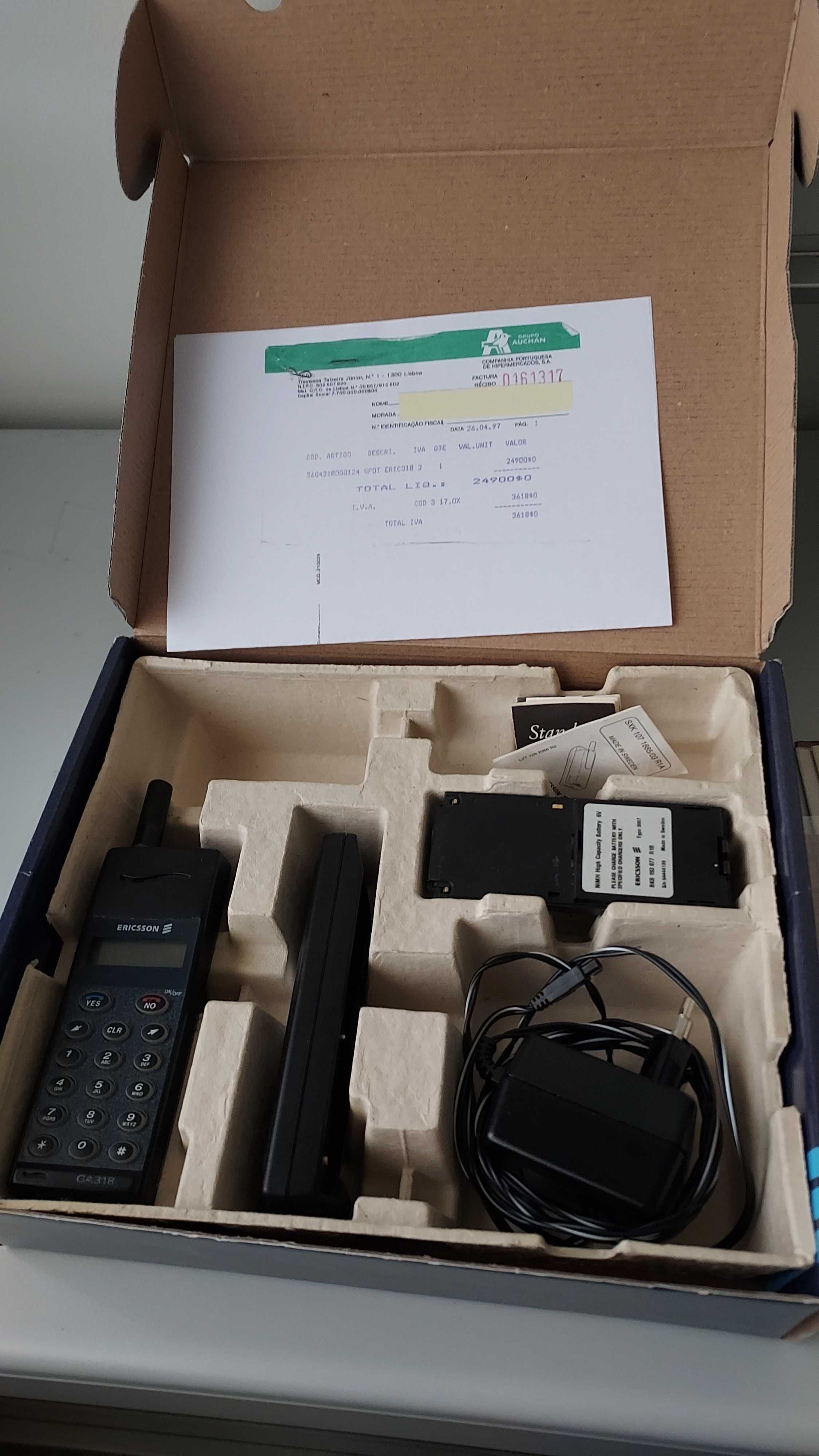 Telemovel Ericsson GA138 de 1997