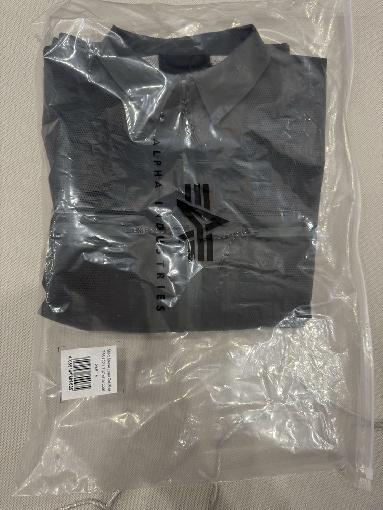 Сорочка Alpha Industries Short Sleeve Lazer Cut Shirt L