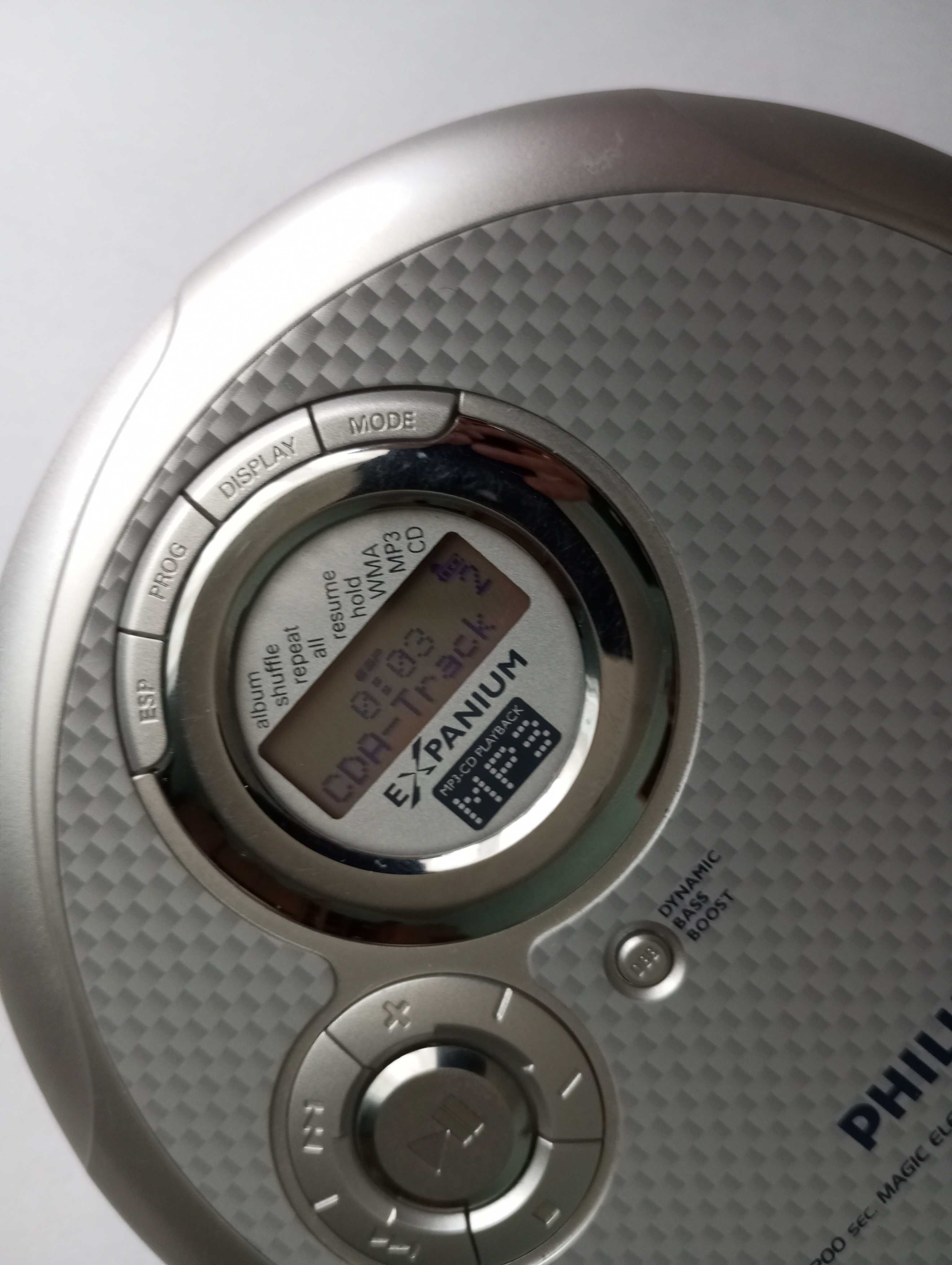 Discman Philips Przenośny Odtwarzacz CD MP3 Expanium