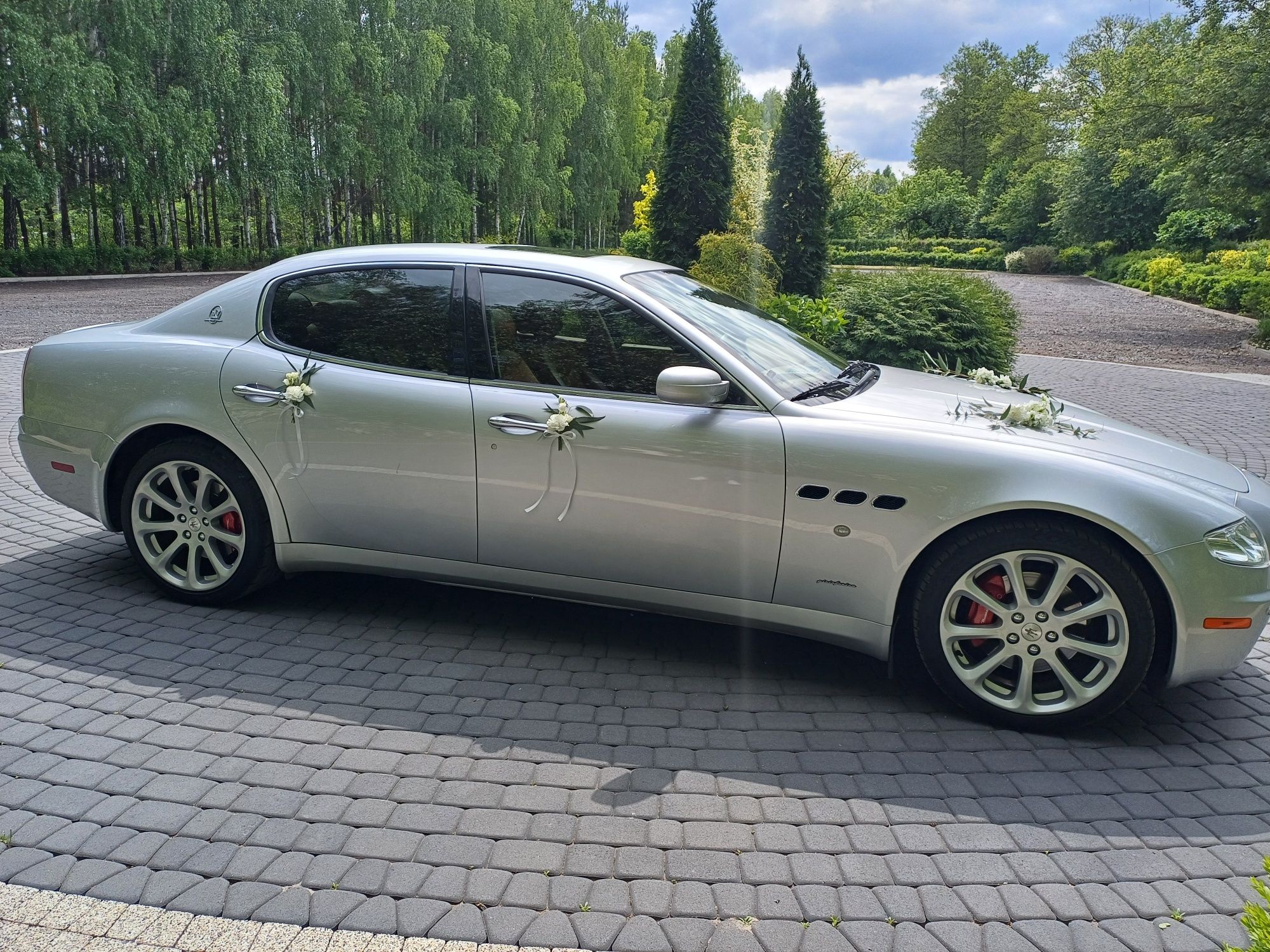 Auto do ślubu MASERATI QUATTROPORTE 4.2 V8 jedyny taki w Polsce