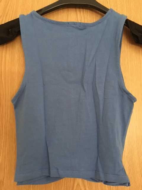 Top Azul Stradivarius