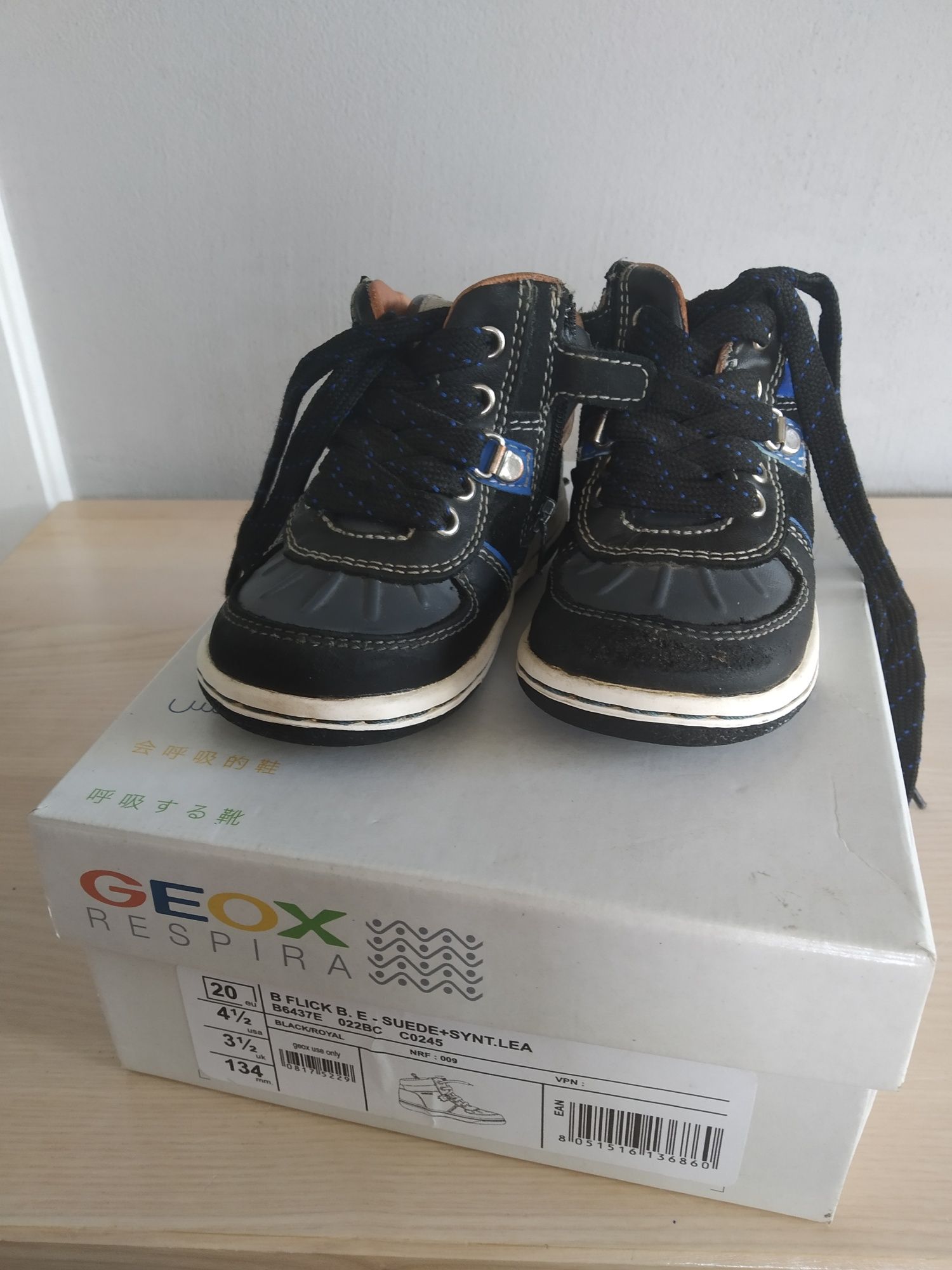 Trzewiki buty Geox Respira 20  dla chłopca