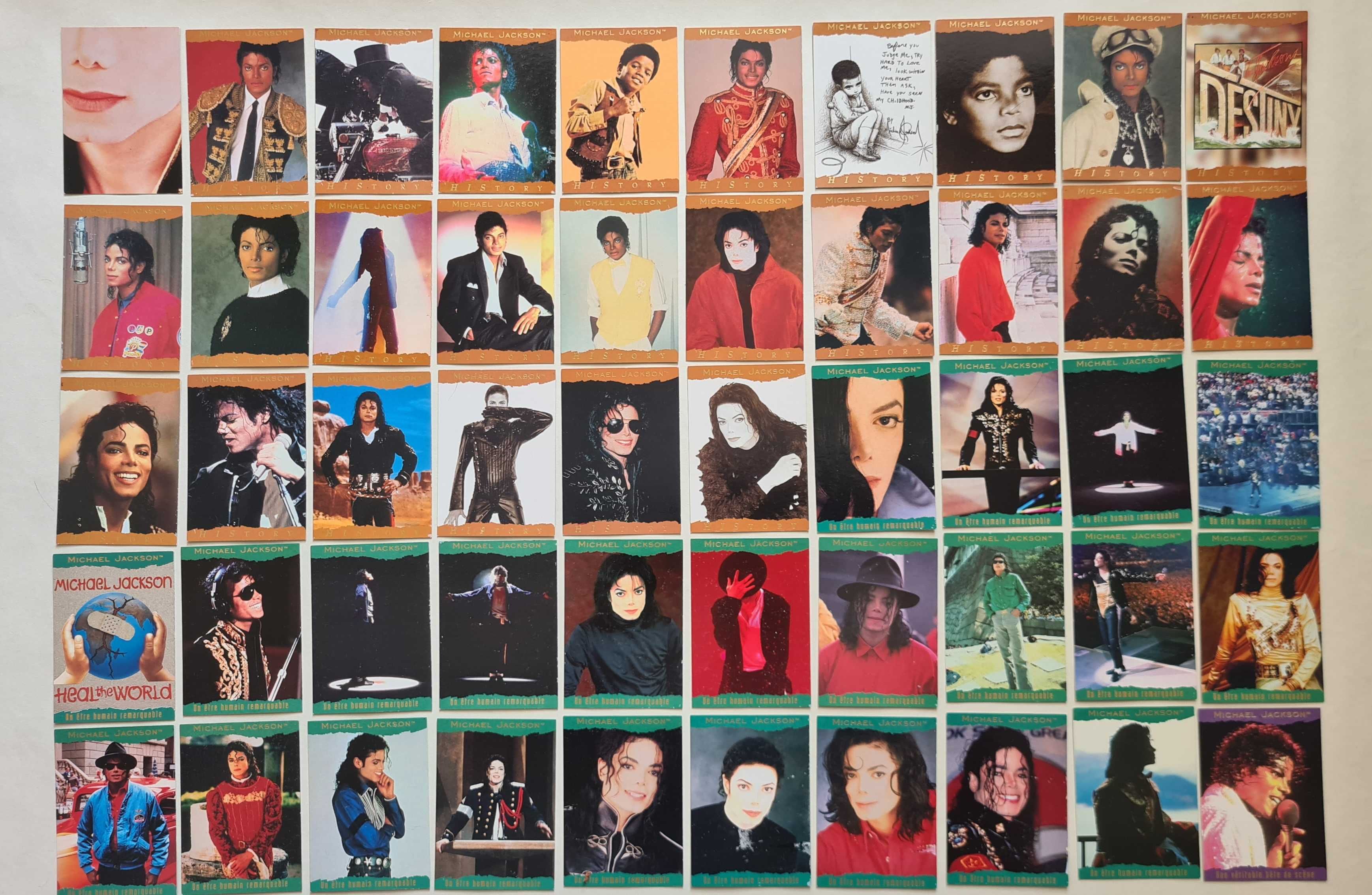 Michael Jackson Panini коллекційні картки.