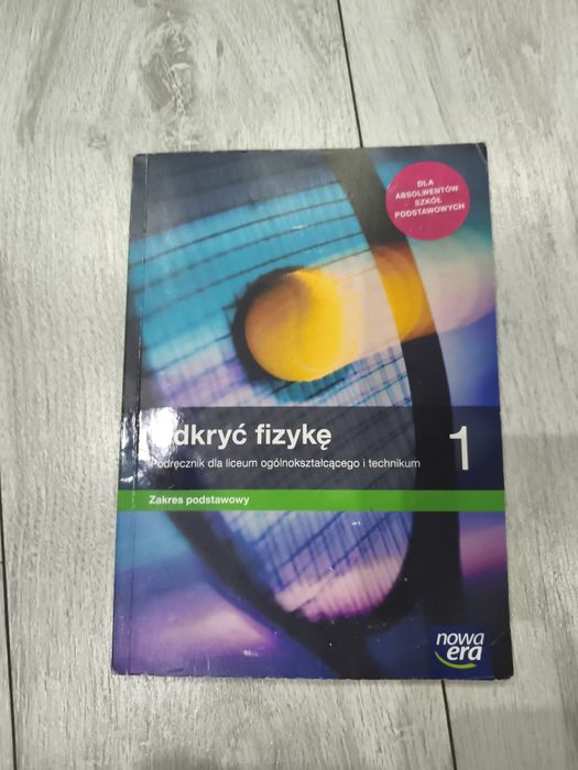 Książka do fizyki ( Odkryć Fizykę 1 zakres podstawowy )