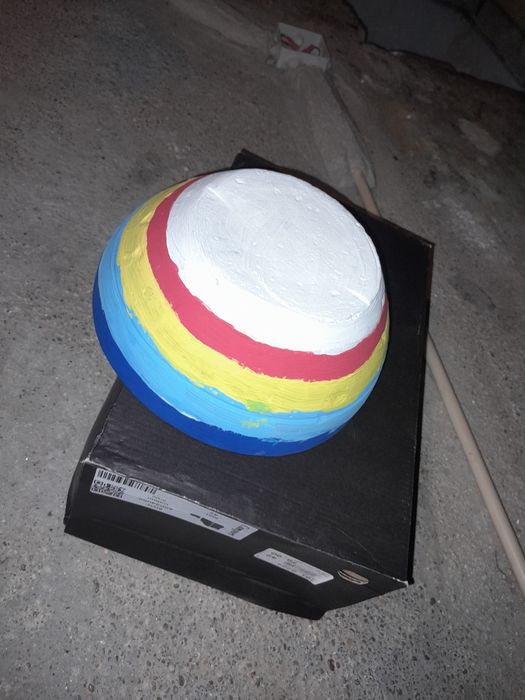 Vaso decoração pintado a mão. Possível troca