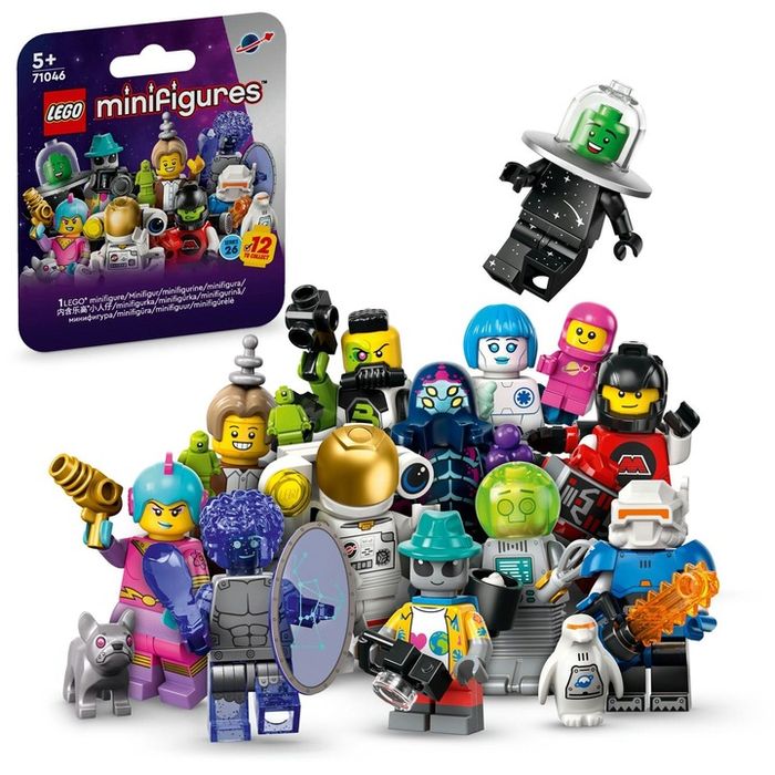 Lego Minifigures 71046 Minifigurki Seria 26 Zestaw 3 Sztuk Lego + Torb