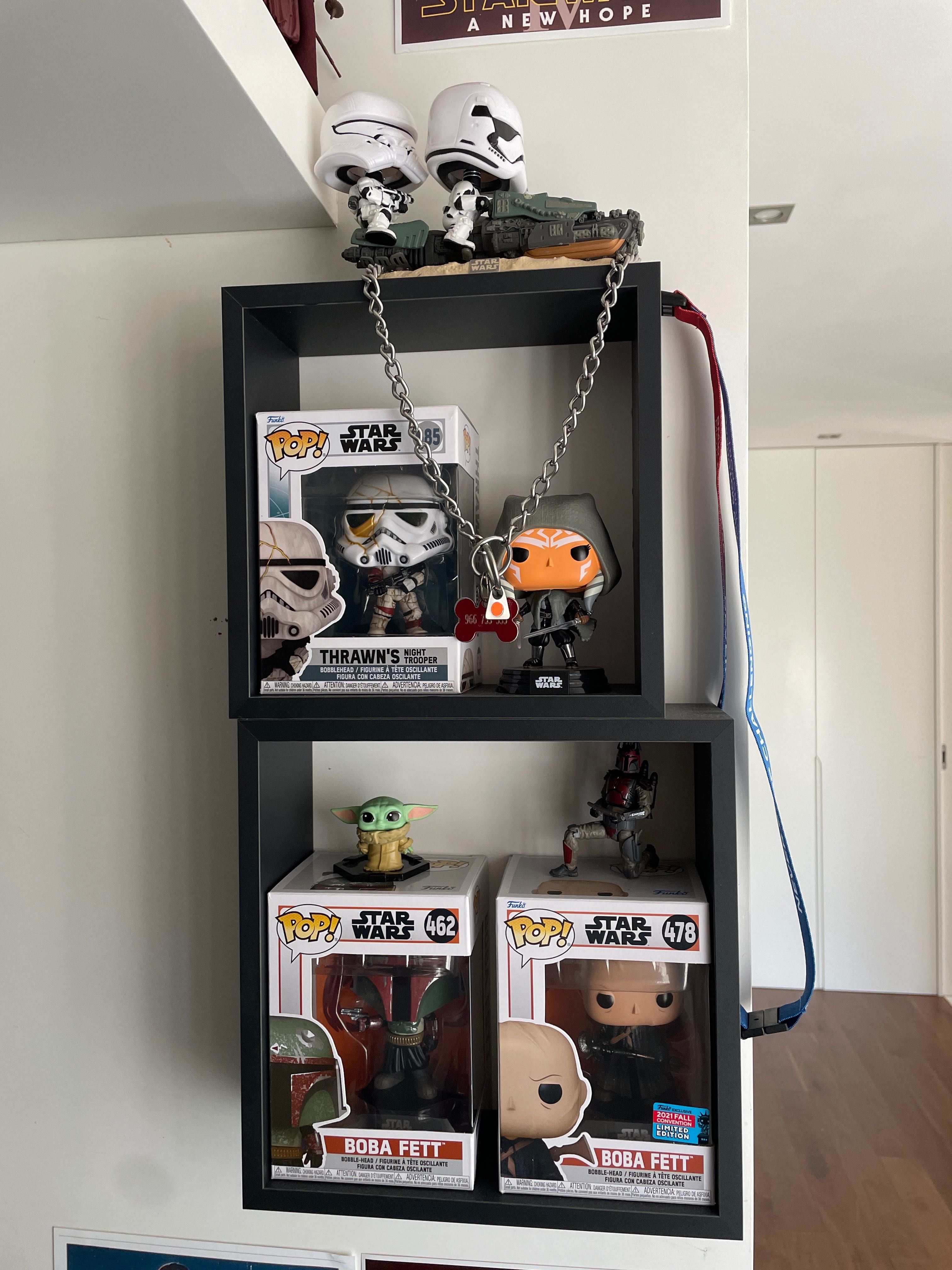 Coleção Funko Pop One piece e Star wars
