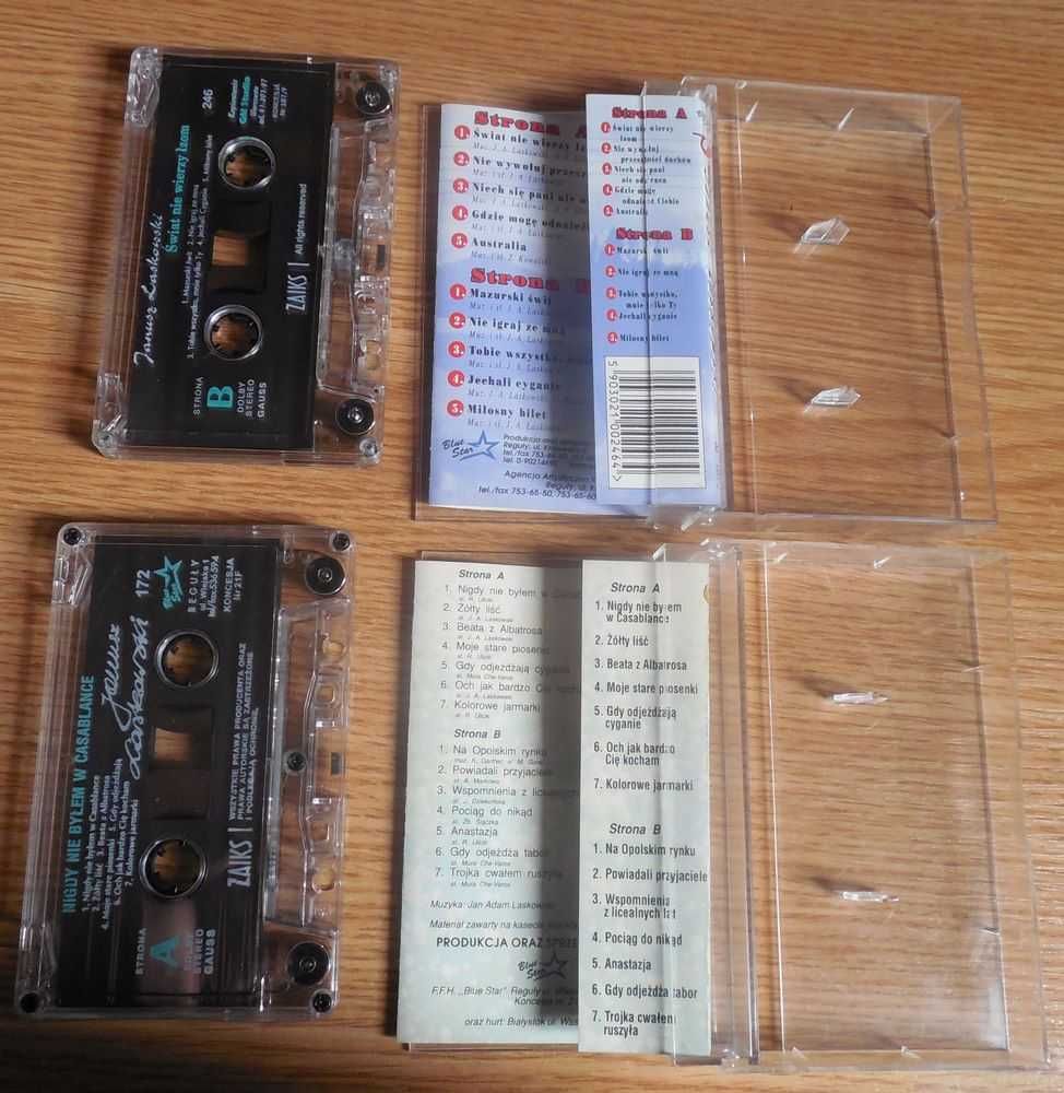 2 x kaseta magnetofonowa ZENON LASKOWSKI lata 90te