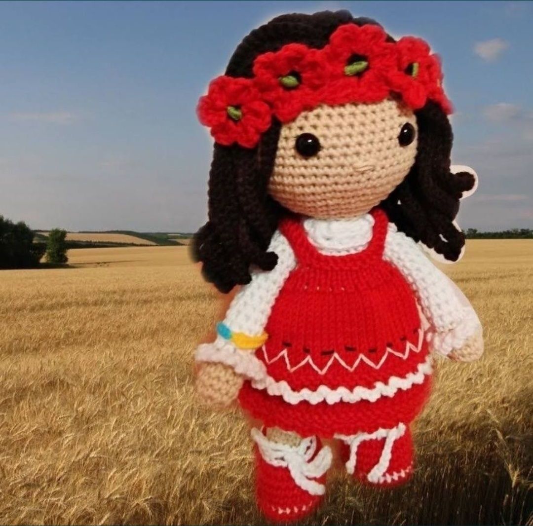 інтер'єрна лялька Україночка