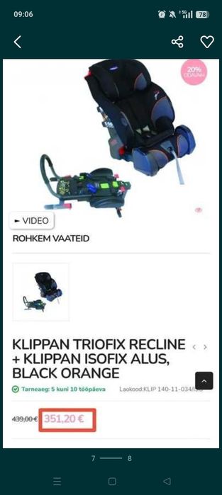 Vendo cadeira bebê auto topo gama