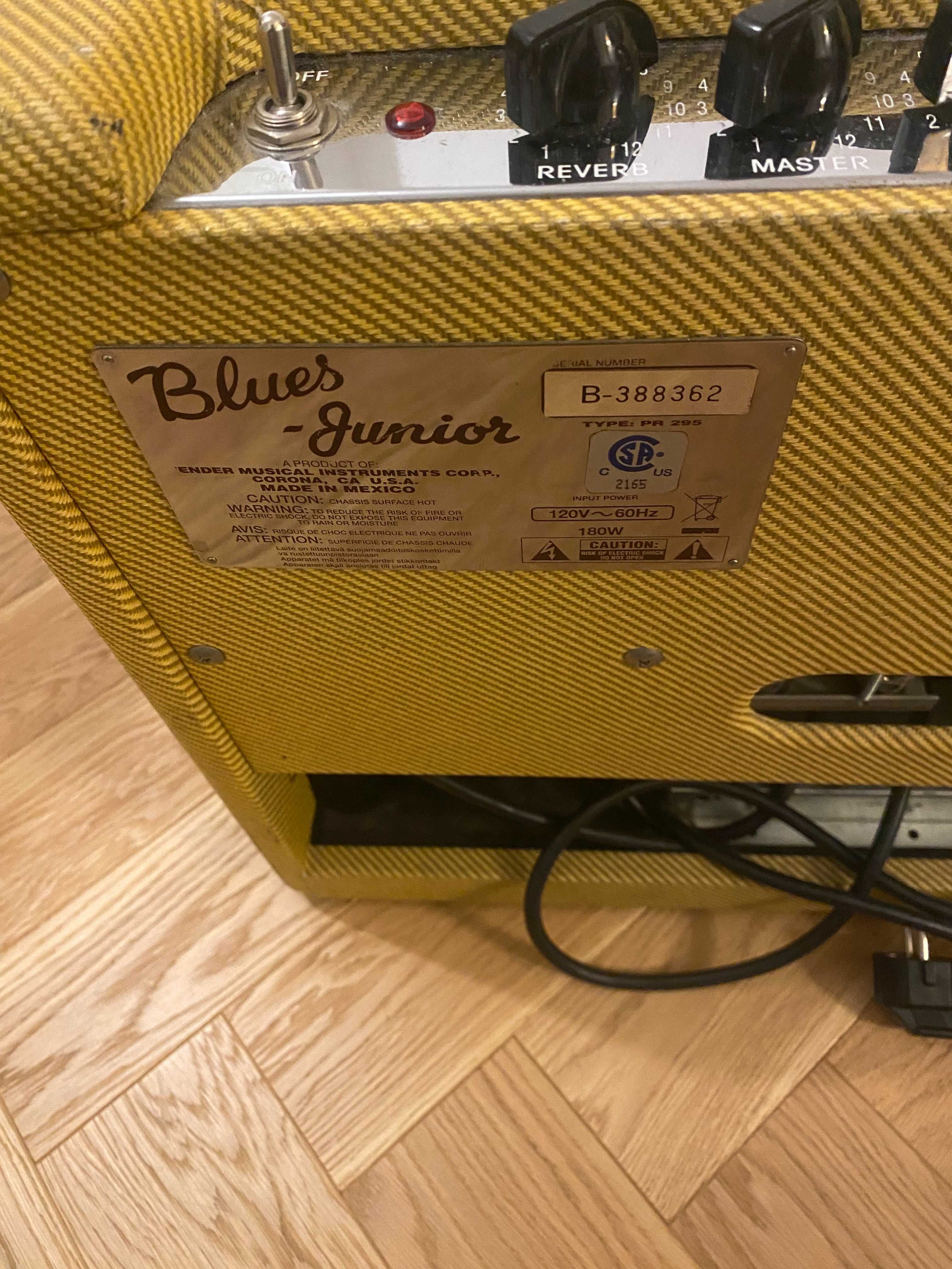 Fender Blues Junior lacquered tweed (po przeglądzie)