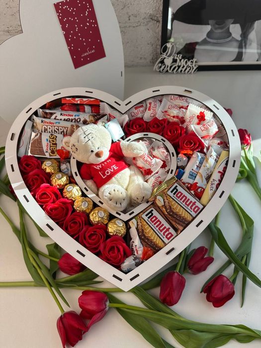 ХИТ! Бокс со сладостями / подарок для девушки на праздник