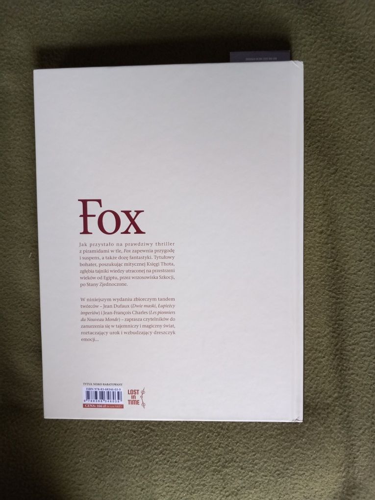 Komiks Fox wydanie zbiorcze lost in time