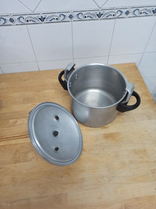 Panela pressão silampos  23cm diâmetro