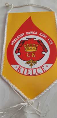 proporczyk Honorowy Dawca Krwi PCK Kielce