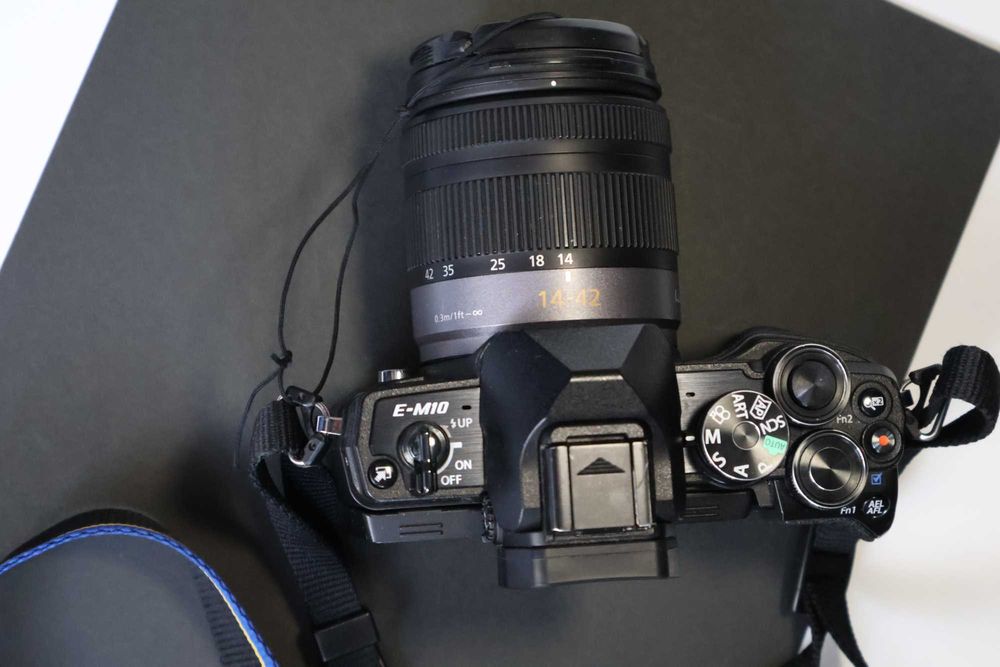 Olympus OM-D E-M10MarkIIIS, DUŻY ZESTAW, body + 3 obiektywy + dodatki