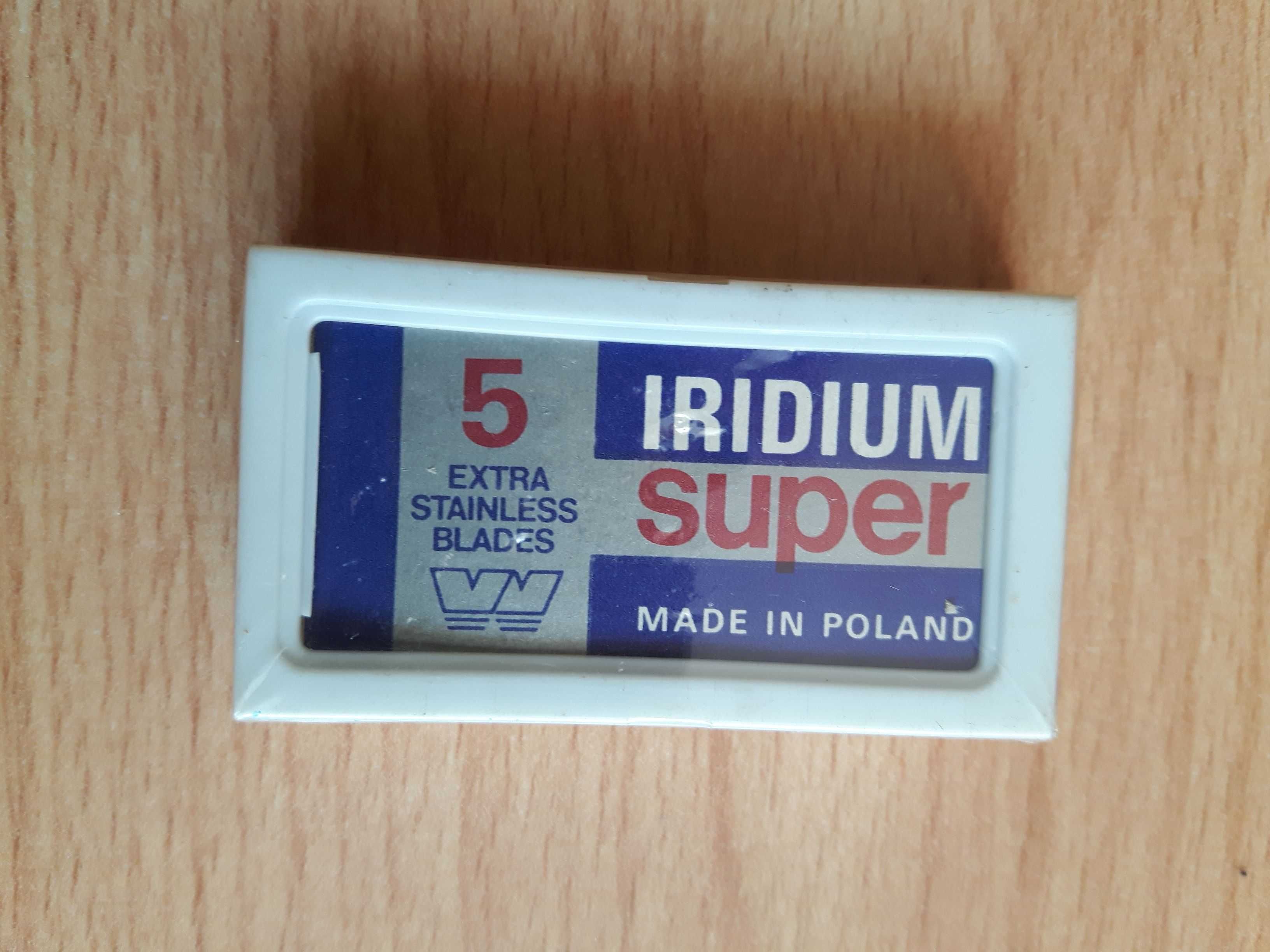 Żyletki PRL Iridium Super Wizamet