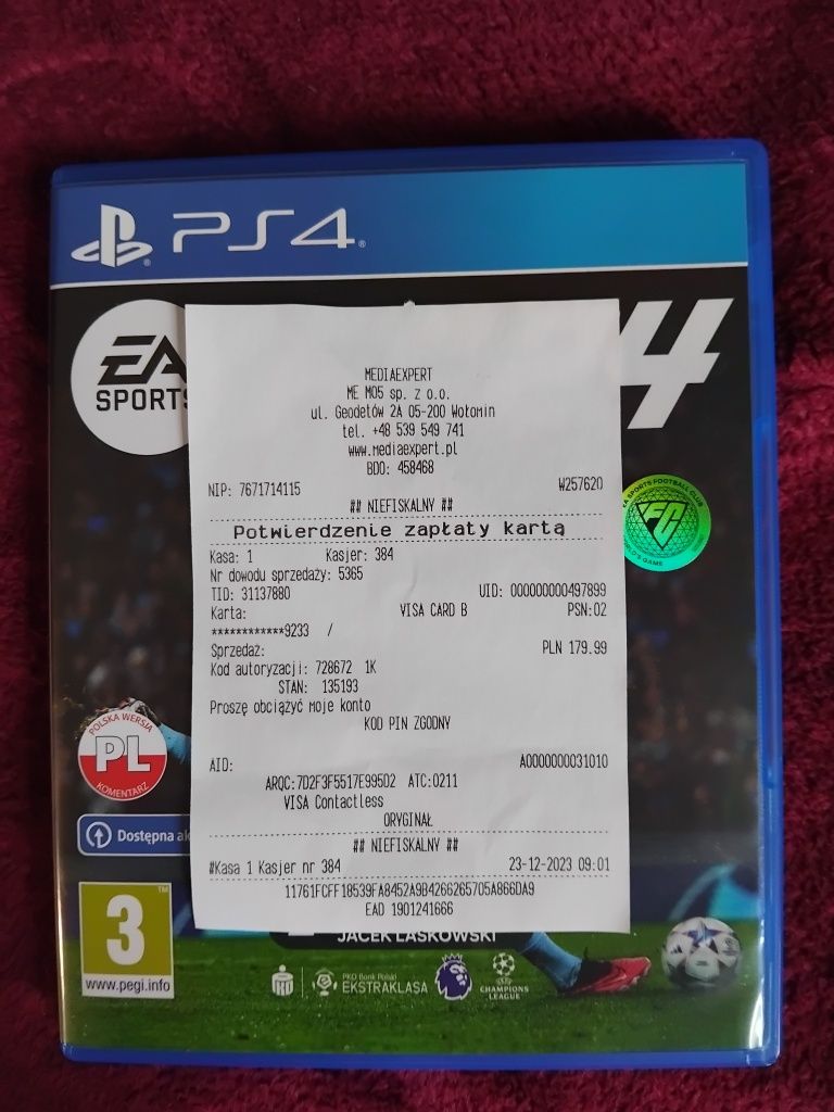 Gra FC 24 PlayStation 4