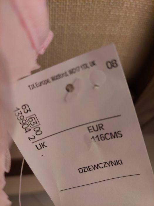 Nowa sukienka świąteczna  116cm