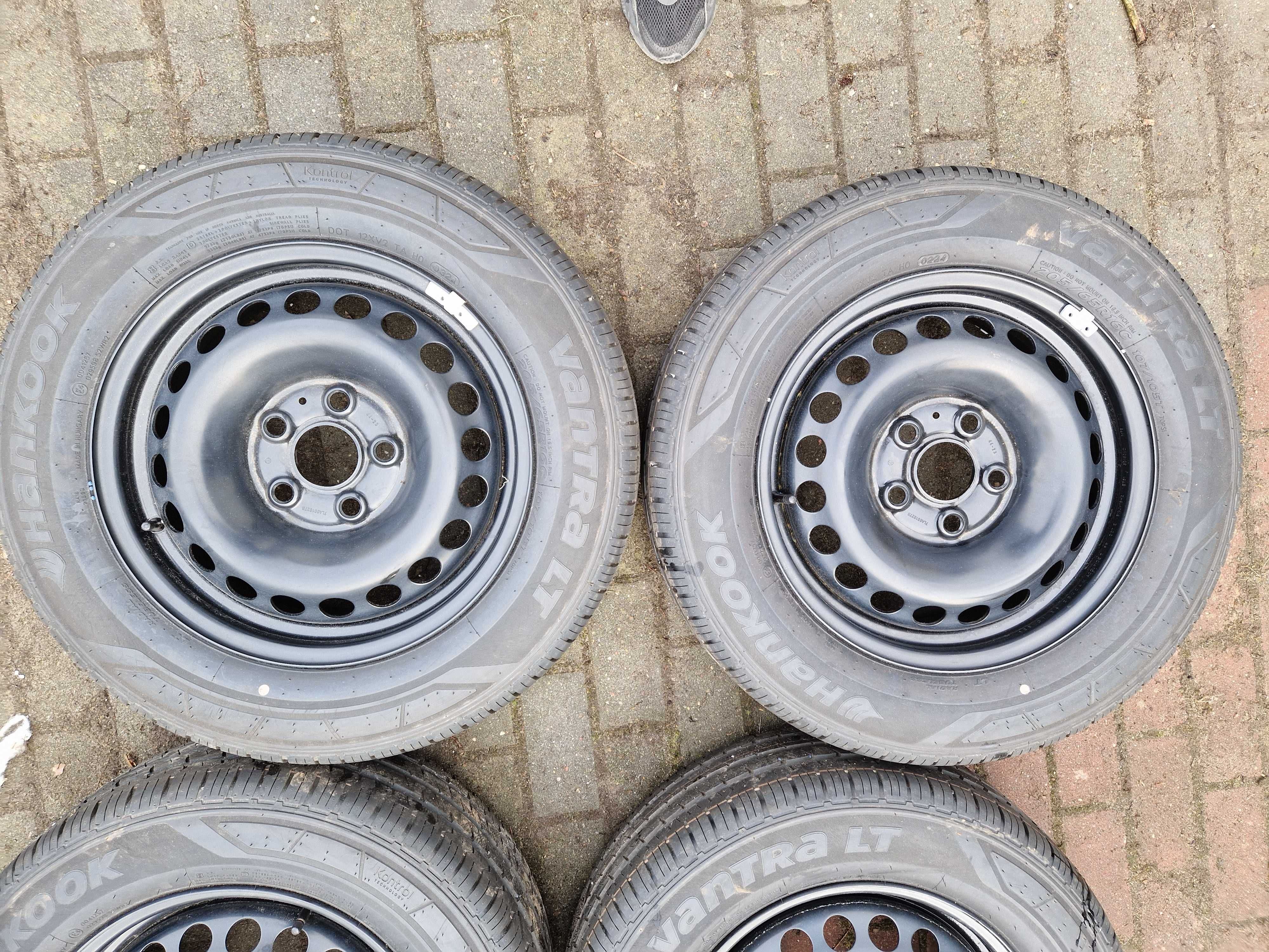 Nowe opony Koła VW T6 T7 Multivan LATO 2024 6.5 5x120 205/65r16c 107/1