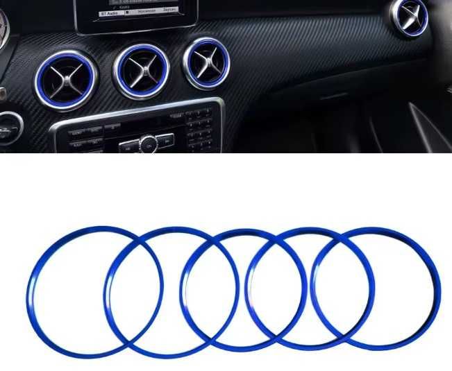 ramka dekor pierścień nawiewu mercedes a b gla cla w176 w246 x156 c117