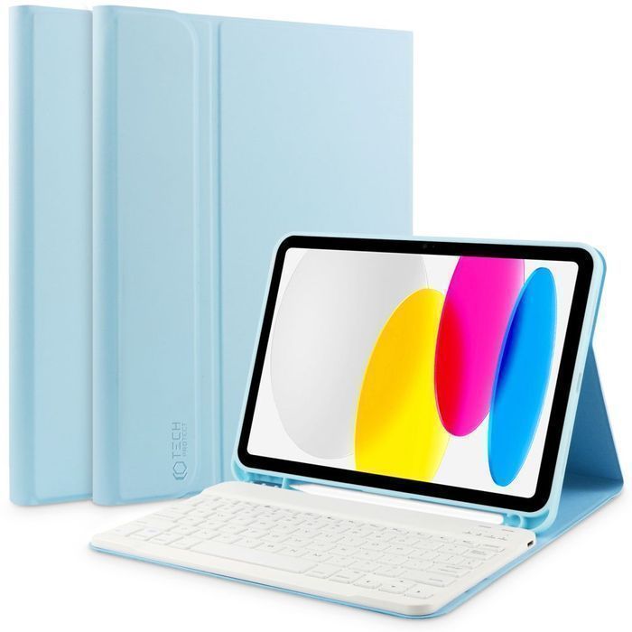 Tech-Protect Sc Pen + Keyboard Ipad 10.9 10 / 2022 Sky Blue