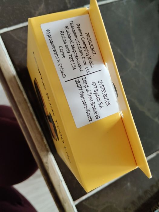 Słuchawki realme buda t200 lite