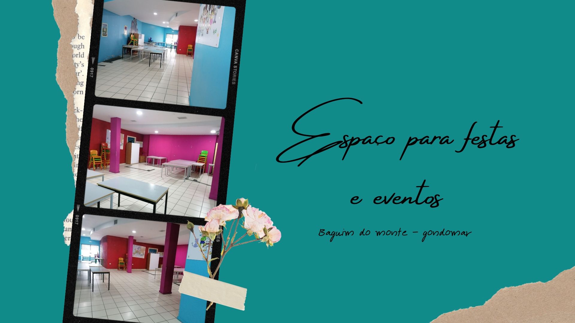 Espaço para eventos e festas