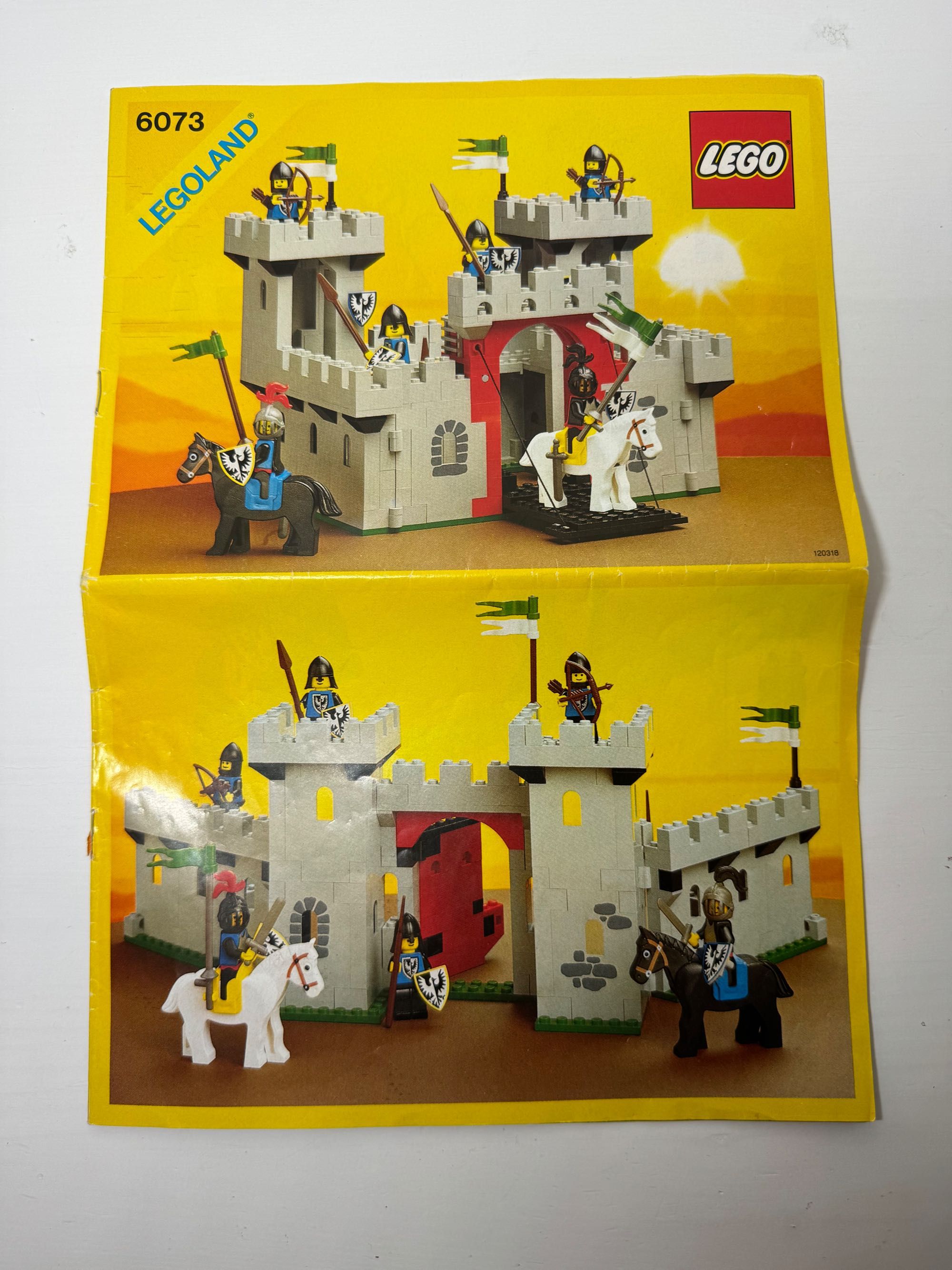 LEGO castle; zestaw 6073 Knight's Castle