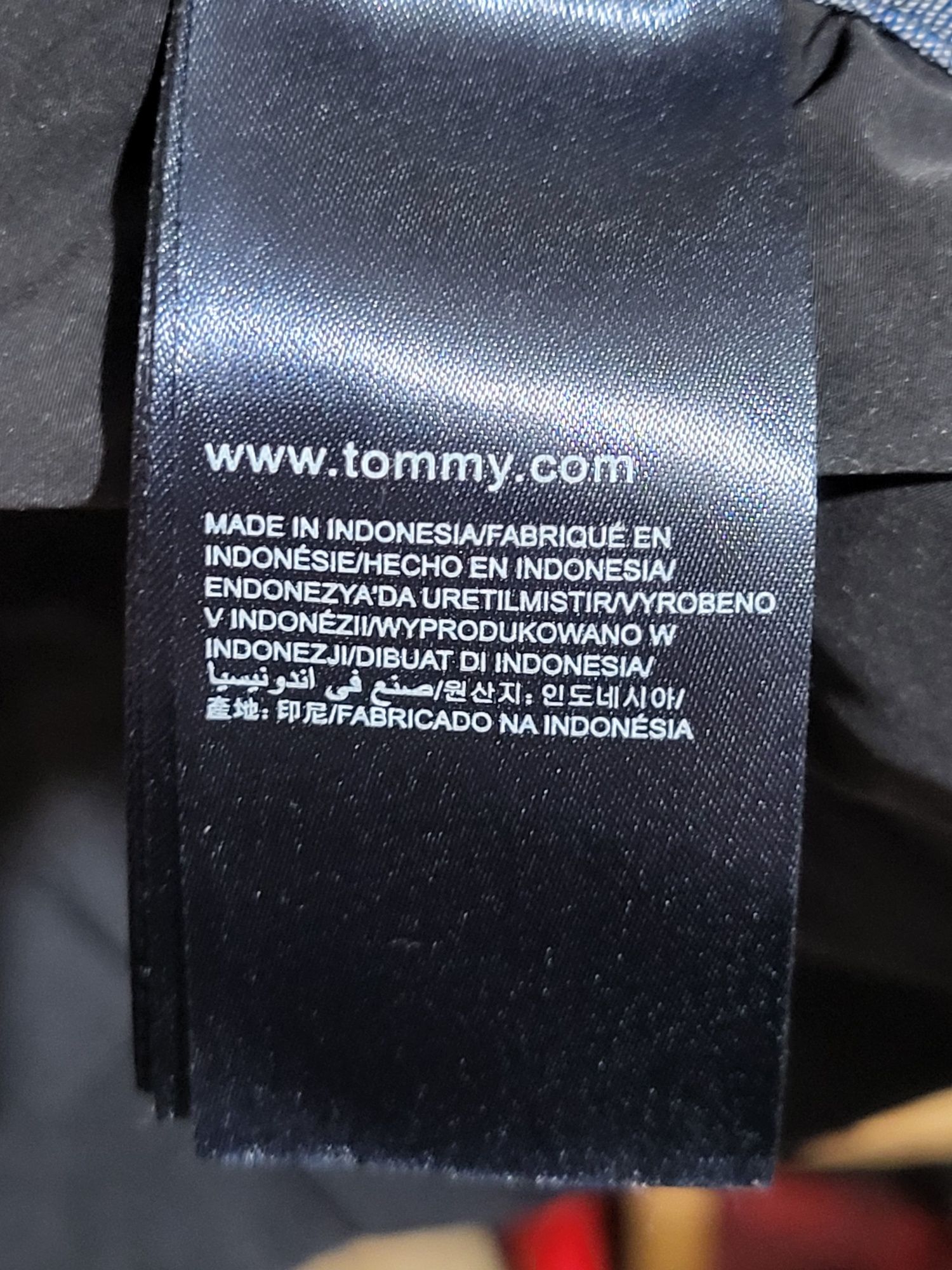 Kurtka męska lekka wiatrówka Tommy Hilfiger