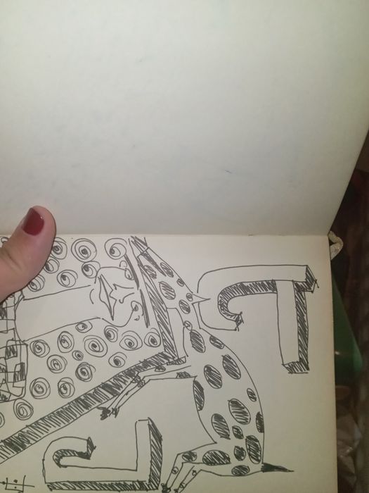 Desenho s do Fernando Jorge com defeito. A capa e bloco