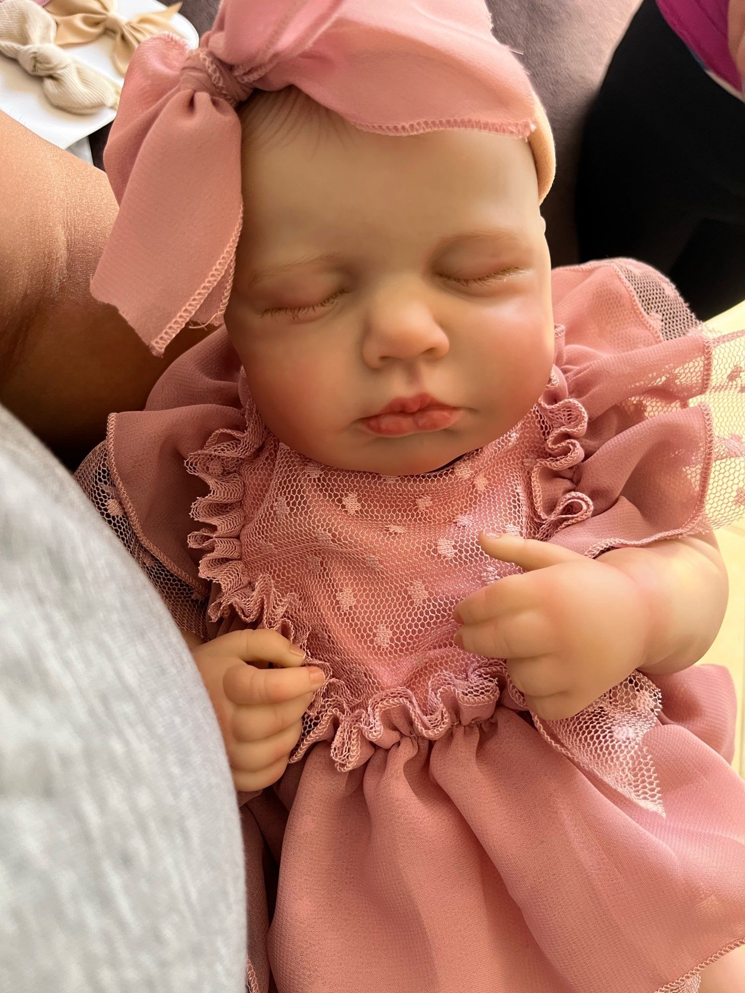 Lalka bobas typu reborn jak dziecko niemowle 50 cm