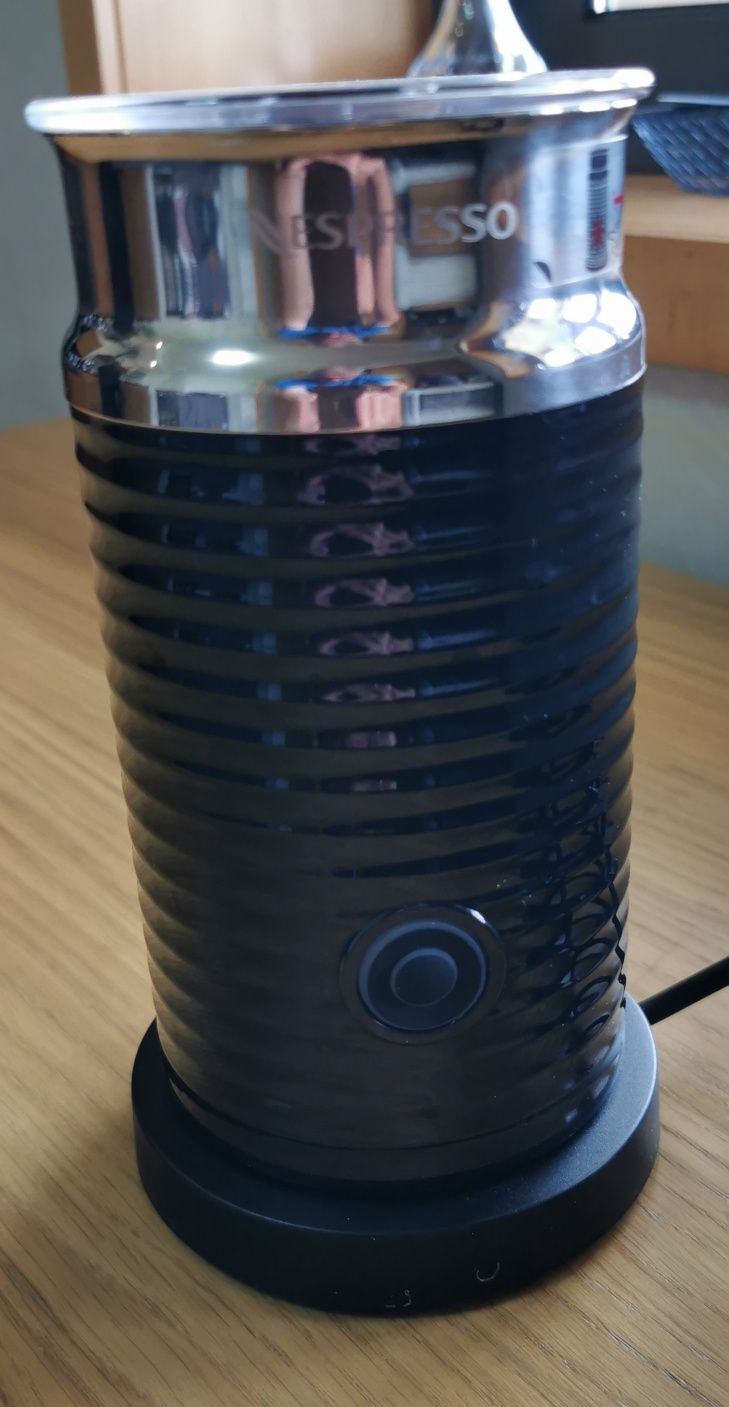 Espumador de leite (Aeroccino Preto)