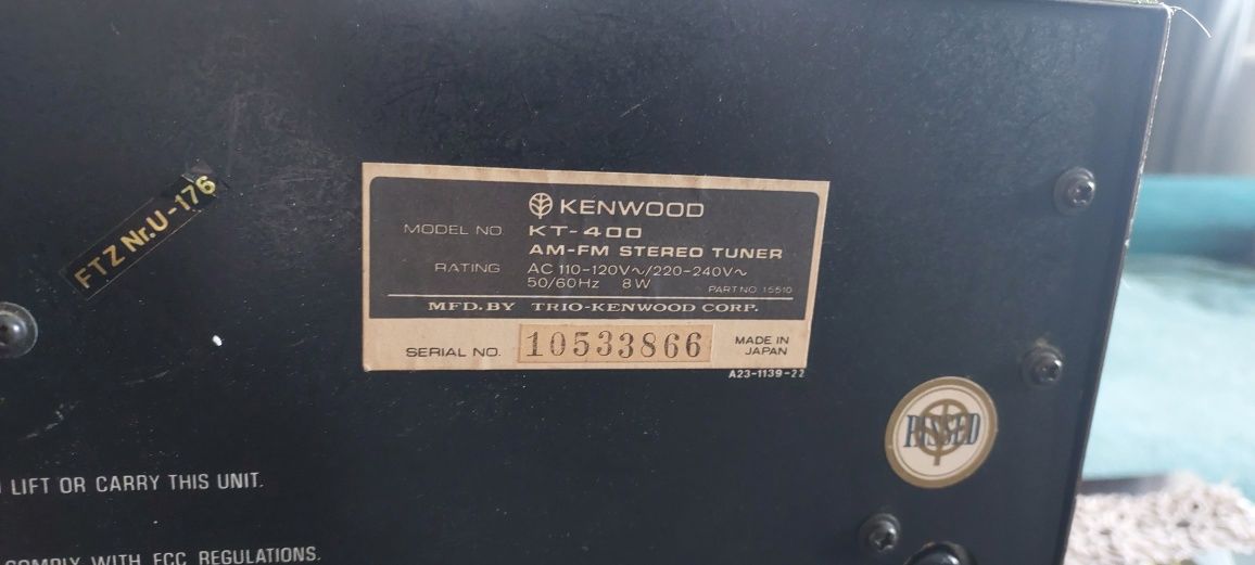 Kenwood KA-300, KT-400 Okazja!